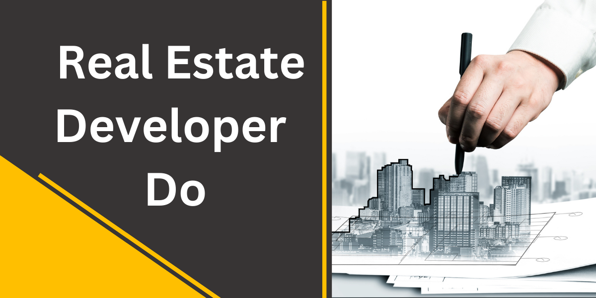 What Is Real Estate Developer Do