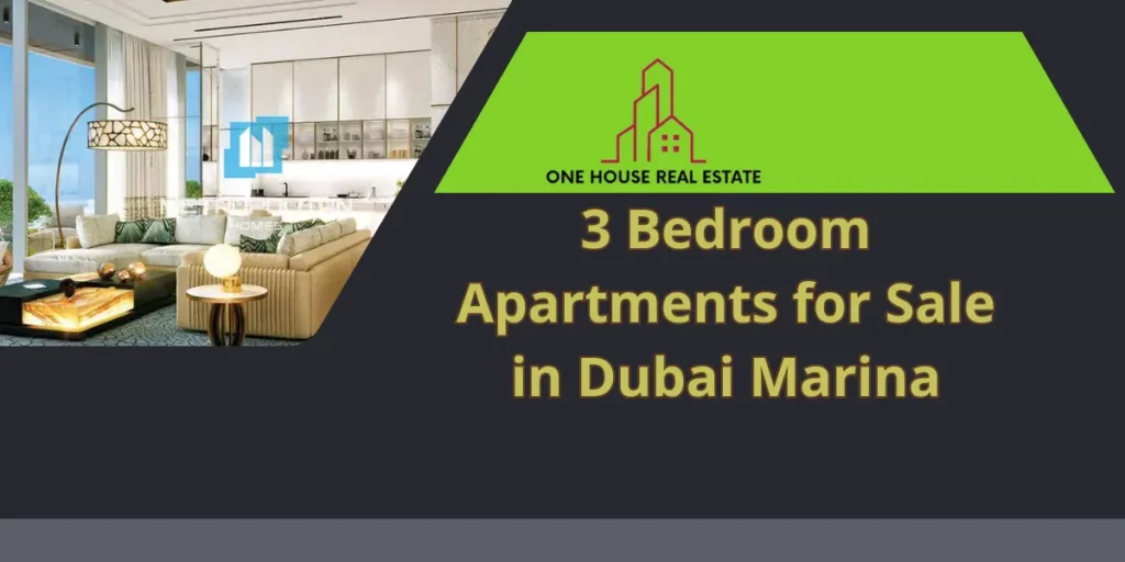 3 Bedroom Apartments for Sale in Dubai Marina