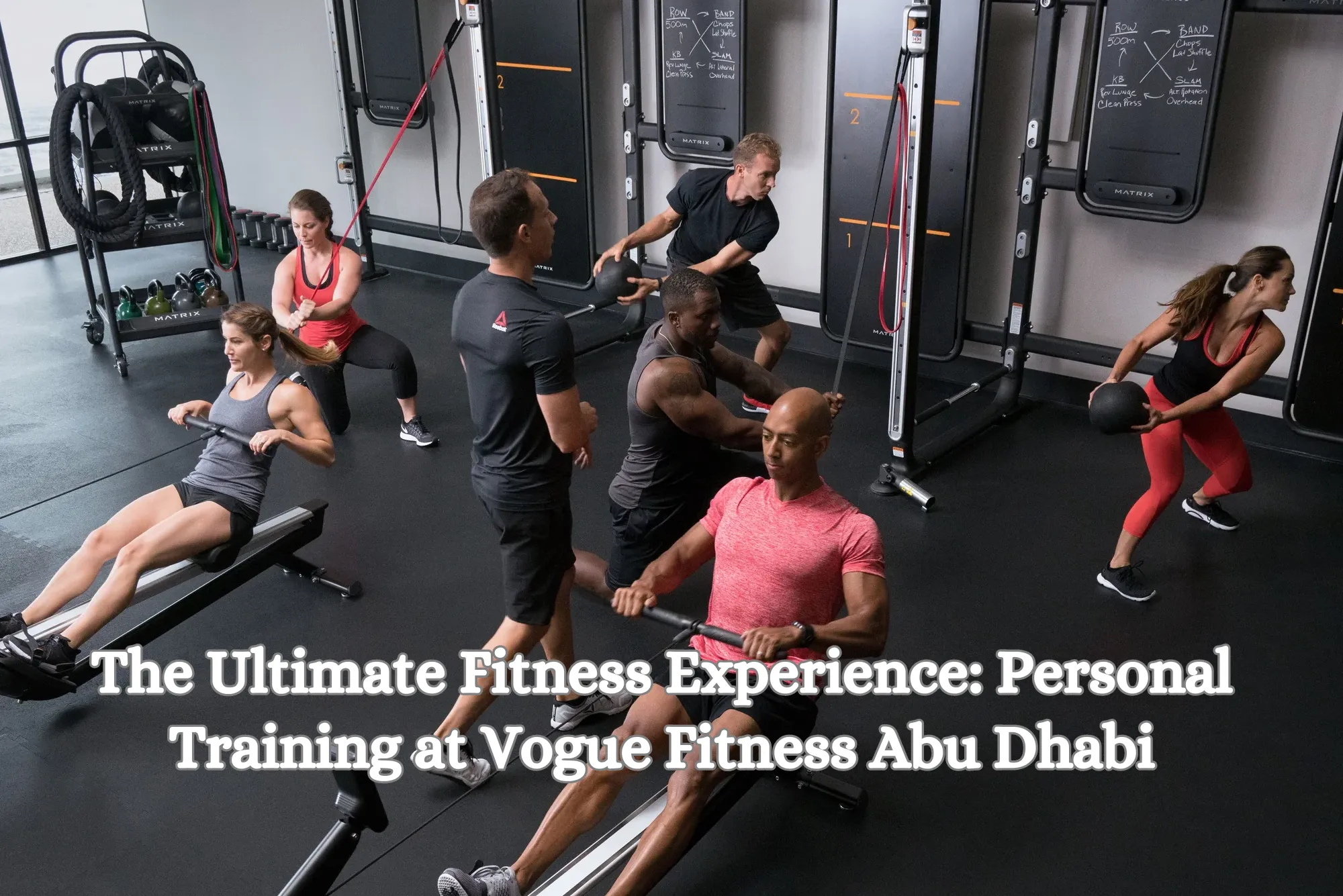 The Ultimate Fitness Experience Personal Training at Vogue Fitness Abu Dhabi