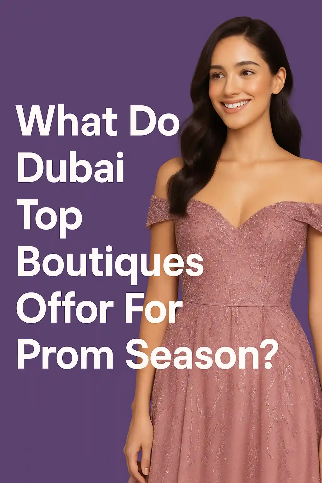 What Do Dubai Top Boutiques Offer For Prom Season?