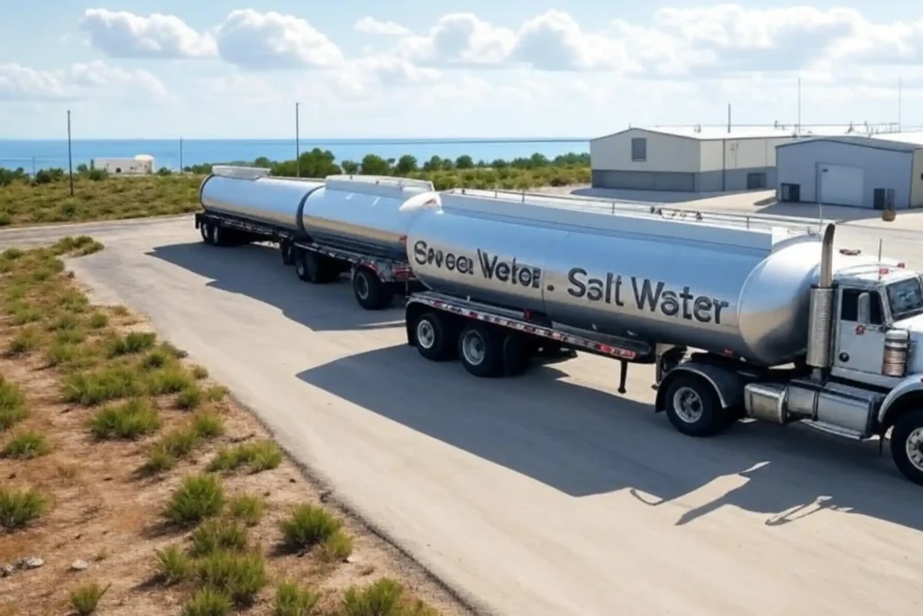 Sweet Water, Salt Water Tanker Supply Services