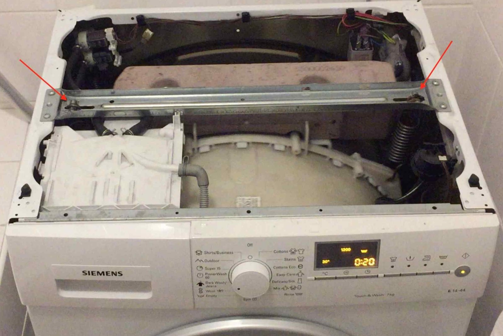 How to Repair Washing Machine Suspension Springs