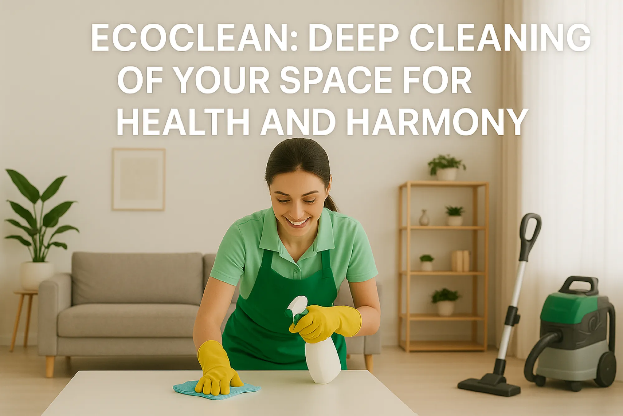 EcoClean Deep cleaning of your space