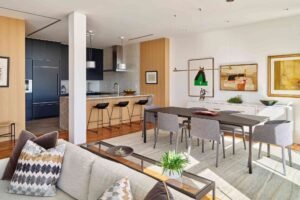 How to Separate Kitchen and Living Room