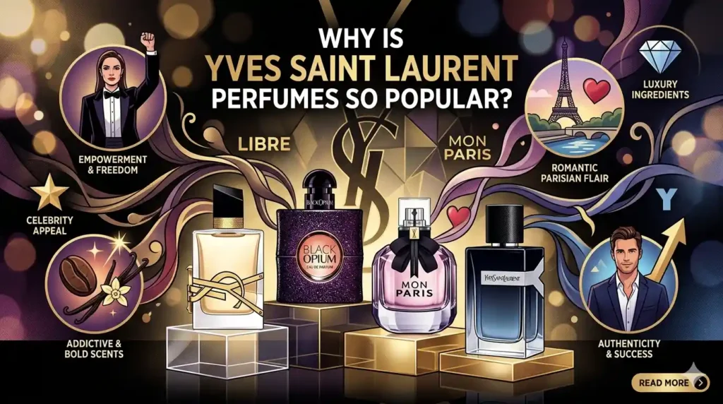 Why is Yves Saint Laurent Perfumes So Popular?