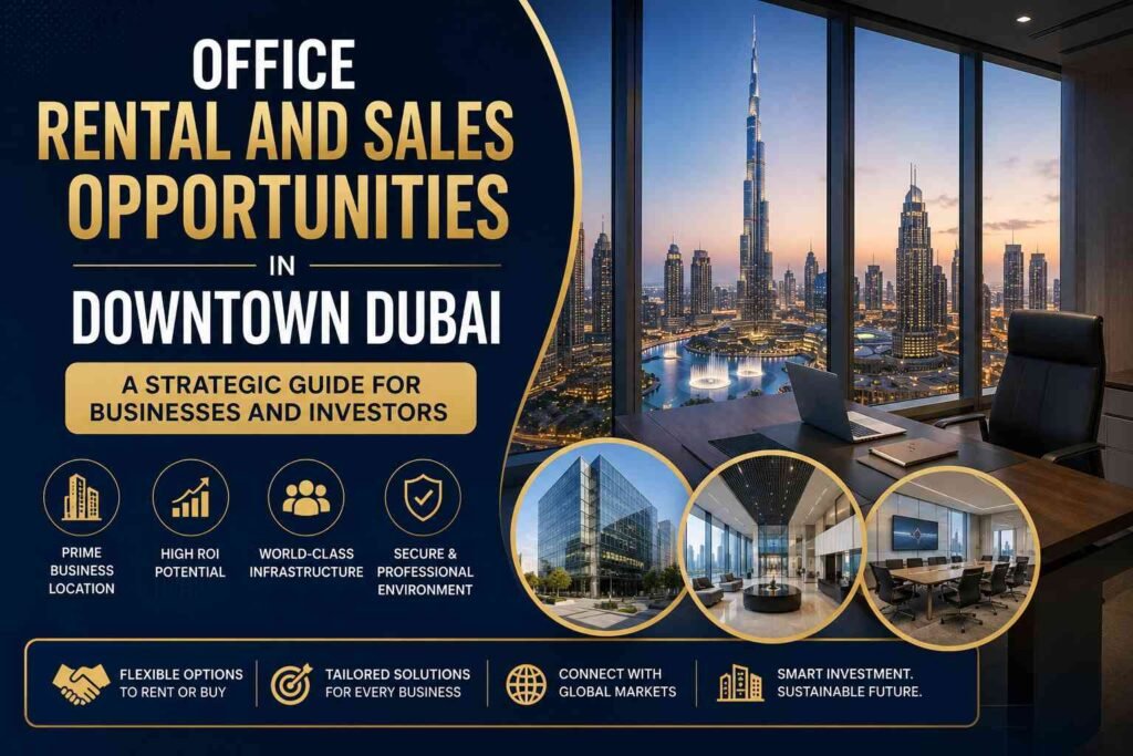 Dubai office rental and sales opportunities
